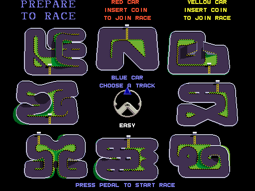 Super Sprint Video Arcade Machine Super Sprint Video Arcade Machine